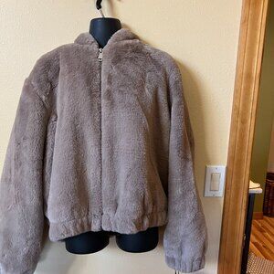 Bagatelle NYC Faux Fur Jacket